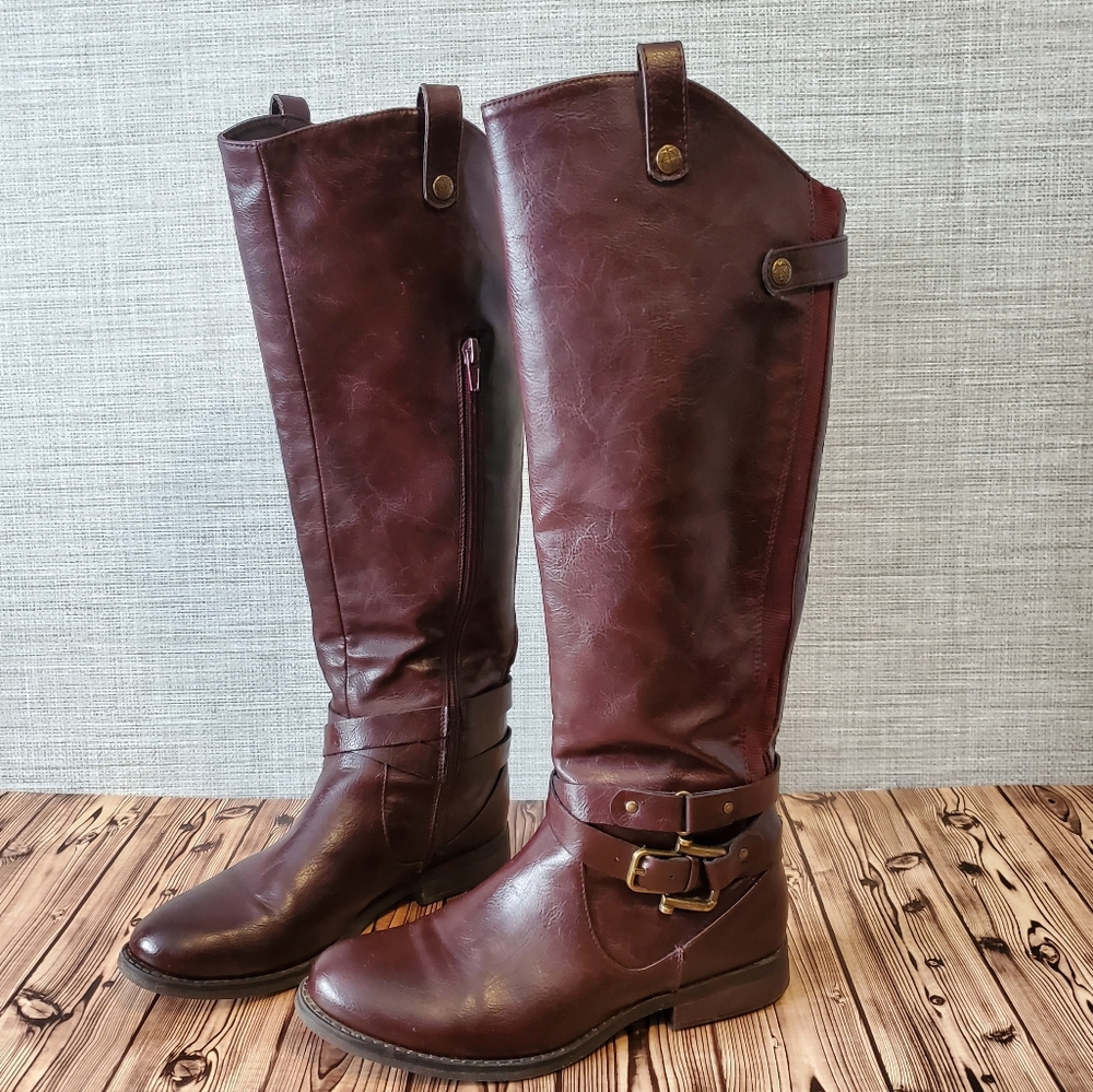 Maurices Tall Riding Boots - Picture 5 of 8